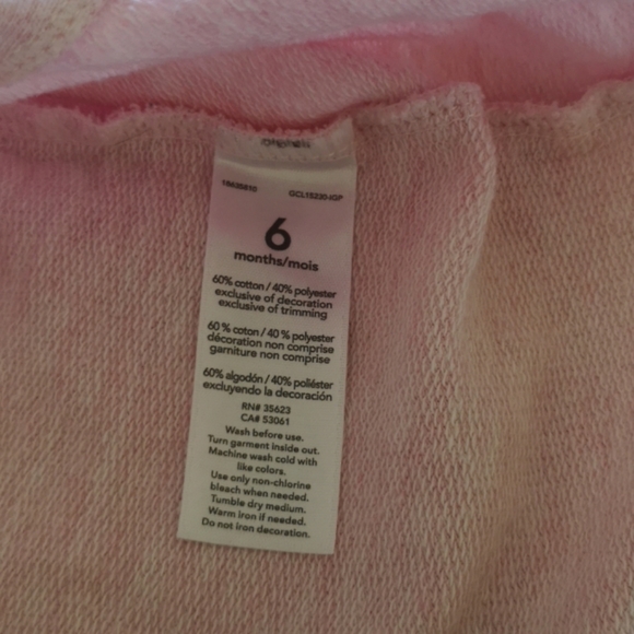 Baby Girl Cotton/ Polyester Overalls - 6 Months - Picture 8 of 11